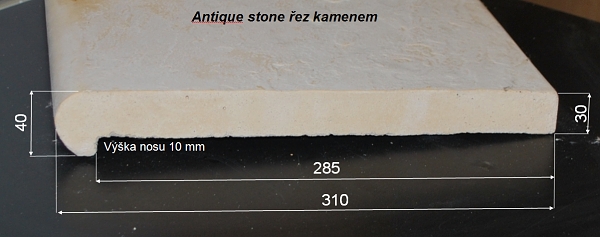 Antique stone rez